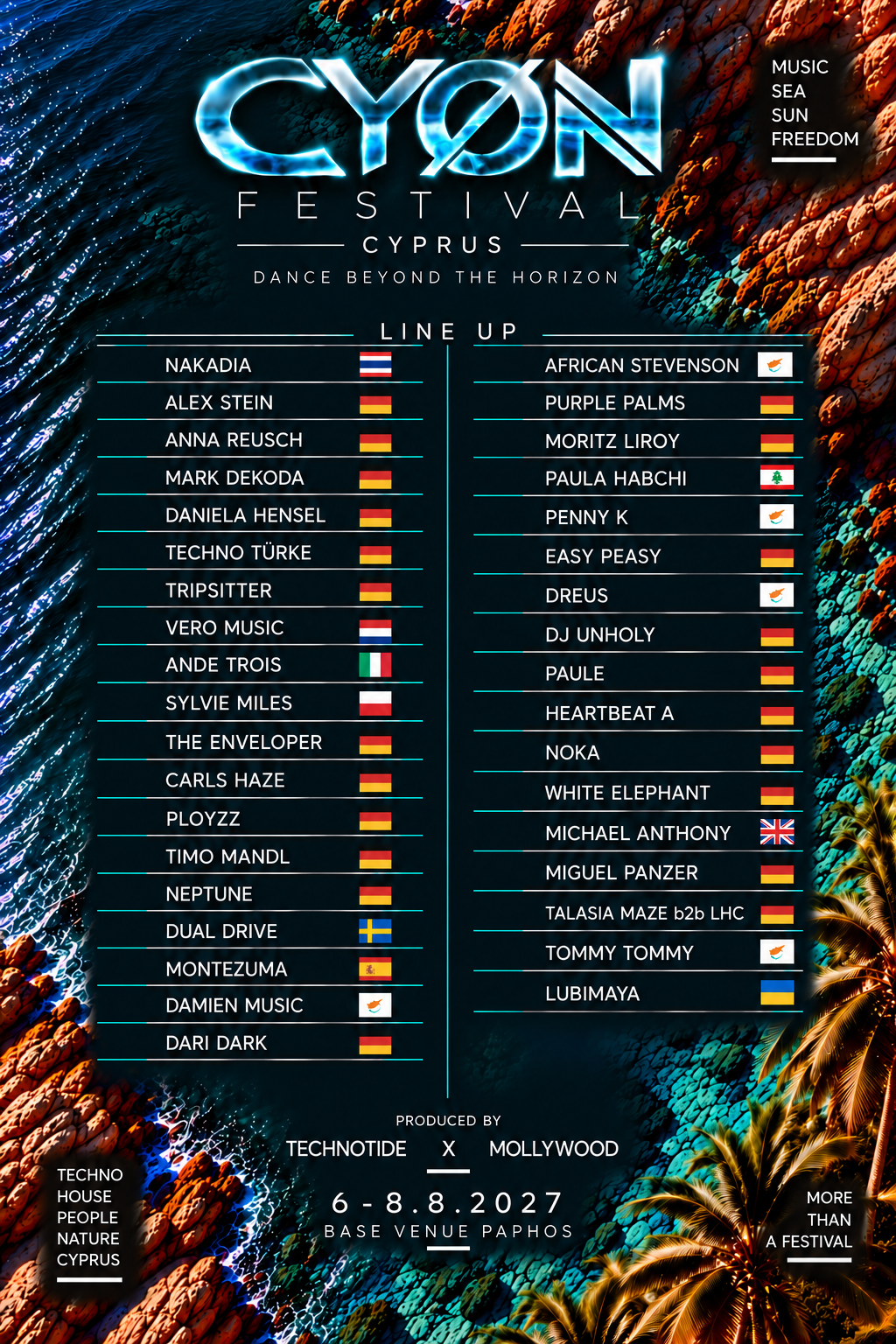 CYØN Festival 2027 lineup