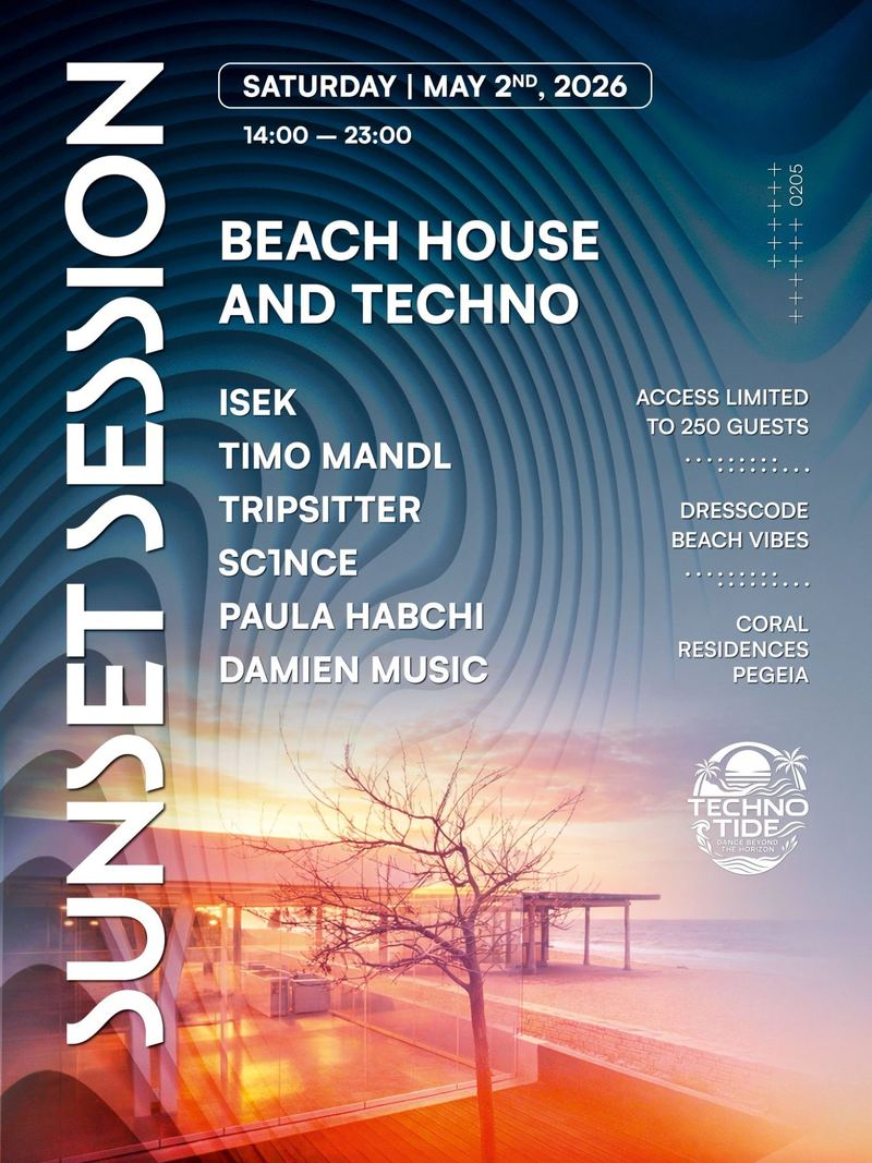 Techno Tide Sunset Session flyer